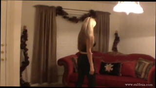 Watch the video about Hot masturbation on black stilettos