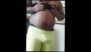 Video 1579204703: vore fetish, fetish solo, amateur ebony solo, amateur solo male, fetish small titted, belly vore