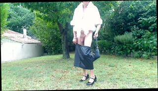 Video 198880301: gay crossdresser, crossdresser outdoor