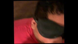 Video 1102139715: blindfolded sucking, blindfolded blowjob, blindfolded cum, blindfolded gay, blindfolded straight, blowjob cum swallowing facial, blowjob cumshot swallow facial, loves sucking dick
