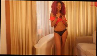 Video 976313404: luna corazon, amateur ebony solo, amateur solo female, red lingerie solo, red head solo, solo tattooed