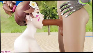 Video 1503593201: futanari sex, hentai hd, beach sex, straight