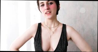 Video 1657497391: femdom dirty talk, amateur femdom, brunette femdom, femdom hd, straight dirty talk, dirty sperm, cock orgasm, sperm cream, austrian amateur, takes orgasm