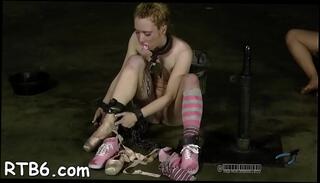 Watch the video about Bdsm whipping clips