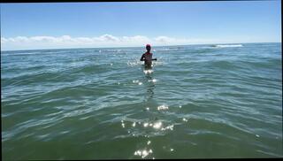 Watch the video about On this beach I realized that my husband's cock was small