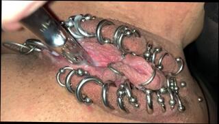 Watch the video about My pierced wife sounding 13 mm