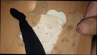 Video 298322501: nylon cumshot, nylon gay man, nylon socks