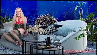 Video 1194933155: femdom sissy training, sissy slut training, blonde sissy slut, sissy fishnets, sissy stockings, lingerie sissy, male sissy