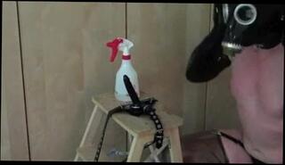 Video 155716501: gay prostate orgasm, prostate orgasm hand, mistress orgasm, latex mask, latex stockings, man orgasm