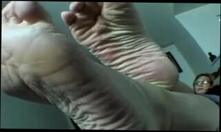 Video 98578901: foot fetish tease, foot fetish soles, mature foot fetish, straight foot, wrinkled soles foot