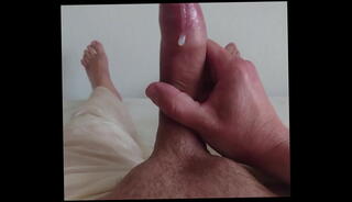 Video 1599793705: feet wanking, cum bukkake, big cock feet, masturbation bukkake, indian feet, wet feet, bed wanking