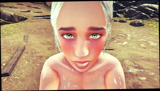 Watch the video about How I met Daenerys from Game of Thrones and made peace with her by fucking her with my big dick in the country - Part 1