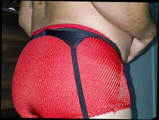 Video 1610365691: shemale sissy cum, sissy cumshot, amateur sissy, nice sissy, nylon panties, lingerie sissy, red nylon, sissy stockings, hd shemale