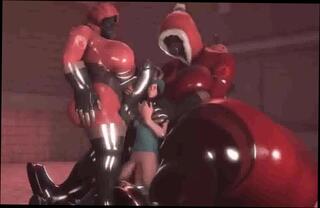 Video 221814301: futa fucks girl, latex girl fucked, shemale latex fuck, futa porn, tits futa, big tits futa