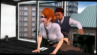 Video 568971405: anime oral, anime cumshot, anime anal, anime fantasy, anime redhead, 3d, office oral, anal boss, uniform anal