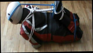 Video 1531594801: bondage slave domination, master dominate slave, gay domination slave, bondage slave training, hogtied slave, leather master slave, dominant couple, hungarian couple