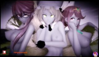 Video 1617372393: cartoon lesbian, nude lesbian, lesbian party, nude erotic
