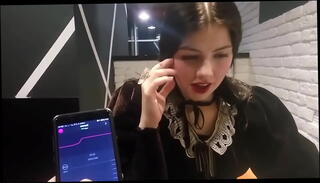 Video 856479735: vibrating sex toy, public vibrator