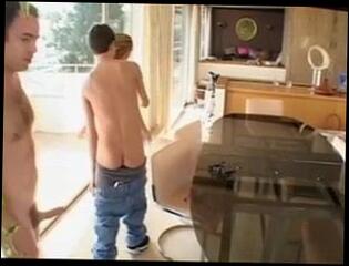 Watch the video about Hot Eurasian blonde gets DP'd