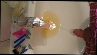 Video 213759003: peeing urinal, pissing urinal, solo male pee, german amateur piss, pee penis, funny pee, pissing alone, small pee, deutsche solo