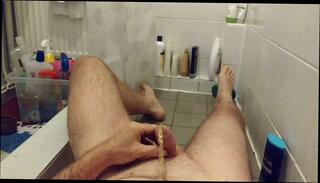 Video 379320801: pee shower, gay man shower