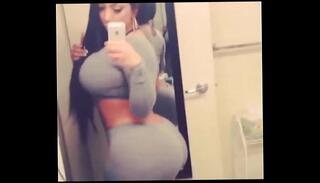 Video 228311735: leggings booty, tight booty, huge booty, ass