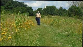 Video 252227001: naked gay man, naked outdoors