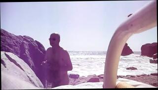 Video 1593742641: muscular solo, solo white, nude beach