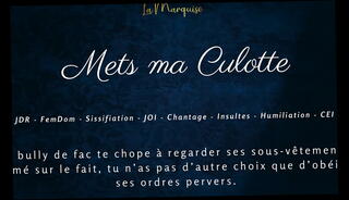 Video 1624998145: sissy humiliation joi, femdom joi, joi women, french joi