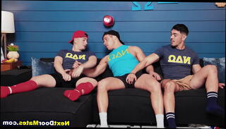 Video 1597504415: threesome sex double, double anal threesome, double blowjob threesome, jock threesome, threesome gay anal sex, gay sex muscle jock, jock gay porn, gay jock athlete, muscular gay jock, gay college jock, jock student, frat guy fucks