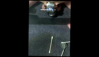 Watch the video about Permanent Chastity Sissy Part 2 Rivet and Steel Epoxy