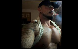 Video 1653368981: pumped cock, smoking fetish masturbation, smoking fetish gay, gay bear fetish, nipple fetish, muscle gay fetish, big cock fetish, hot gay fetish, fetish hunk, red double, tattooed fetish, fetish man, fetish hd, cocked muscular hunk, hard nipples