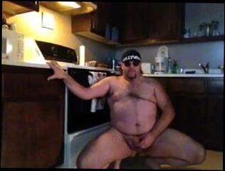 Video 143254301: gay cock masturbation, gay bear masturbation, gay cock play, small cock masturbation, gay man masturbating, kitchen masturbation