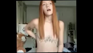 Video 1164090395: teenie teasing, teacher teasing, ass tease, tease part 1, cute teenie, redhead teasing