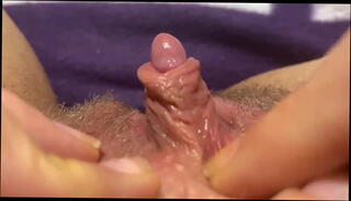 Video 1642492535: big clit orgasm closeup, pussy clit orgasm