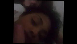 Watch the video about Black deepthroat goddess eating white dick and balls keeps sucking after oral creampie