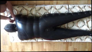 Video 1570355041: bondage slave domination, latex bondage slave, master dominate slave, gay domination slave, pump inflation, bondage slave training, big cock pumping, latex couple, domination hd, hungarian couple