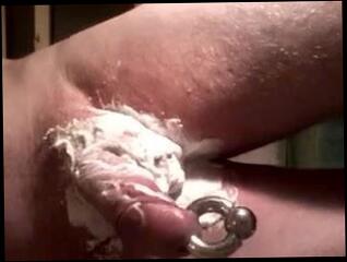 Video 66636301: cock masturbation cumshot, shaved cock balls, pierced balls, gay piercing, gay man cumshot