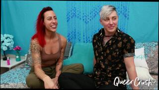 Video 1607938463: andre shakti, lesbian pornstars, lesbian interview, lesbian casting, tattooed lesbian