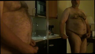 Video 1608648505: hairy man jerking, hairy man masturbating, hairy mature masturbation, hairy jack, mirror jerk