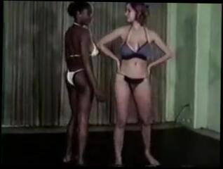 Video 286827404: interracial catfight, vintage interracial, ebony interracial, boobs