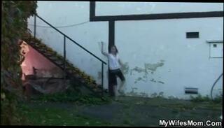 Video 110015901: granny grandma mature, grandma caught, daughter caught mom, wife caught cheating, mom caught son, old granny mom, caught straight, mother caught son, grandma outdoor, old granny young, catches wife cheating