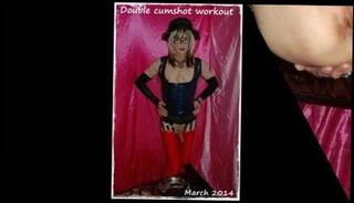 Video 116194601: crossdresser double, crossdresser cumshot, crossdresser masturbation, gay crossdresser