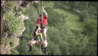 Video 280240501: outdoor rope, latin bikini, brunette bikini, straight latin