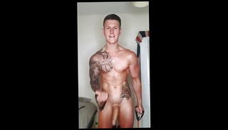 Video 1184099501: gay guys cock, gay big cock, big cock tattoo