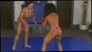 Video 1359063801: nikki lynn, straight woman, muscular woman