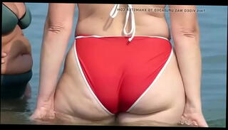 Video 724427925: granny cuckold, mature granny, bikini