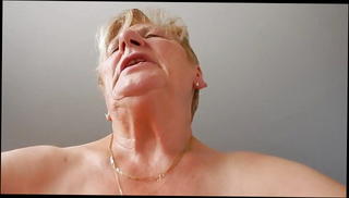 Watch the video about Granny 66yo Ride em cowgirl