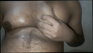 Video 1132841025: oiled chubby, oiled gay, crossdresser boobs