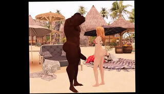 Video 1619800265: interracial bbc cuckold, cuckold beach, nude beach, brown nude